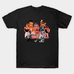 JEAN CLAUDE VAN DAMME JCVD - CLASSIC COLECTION T-Shirt